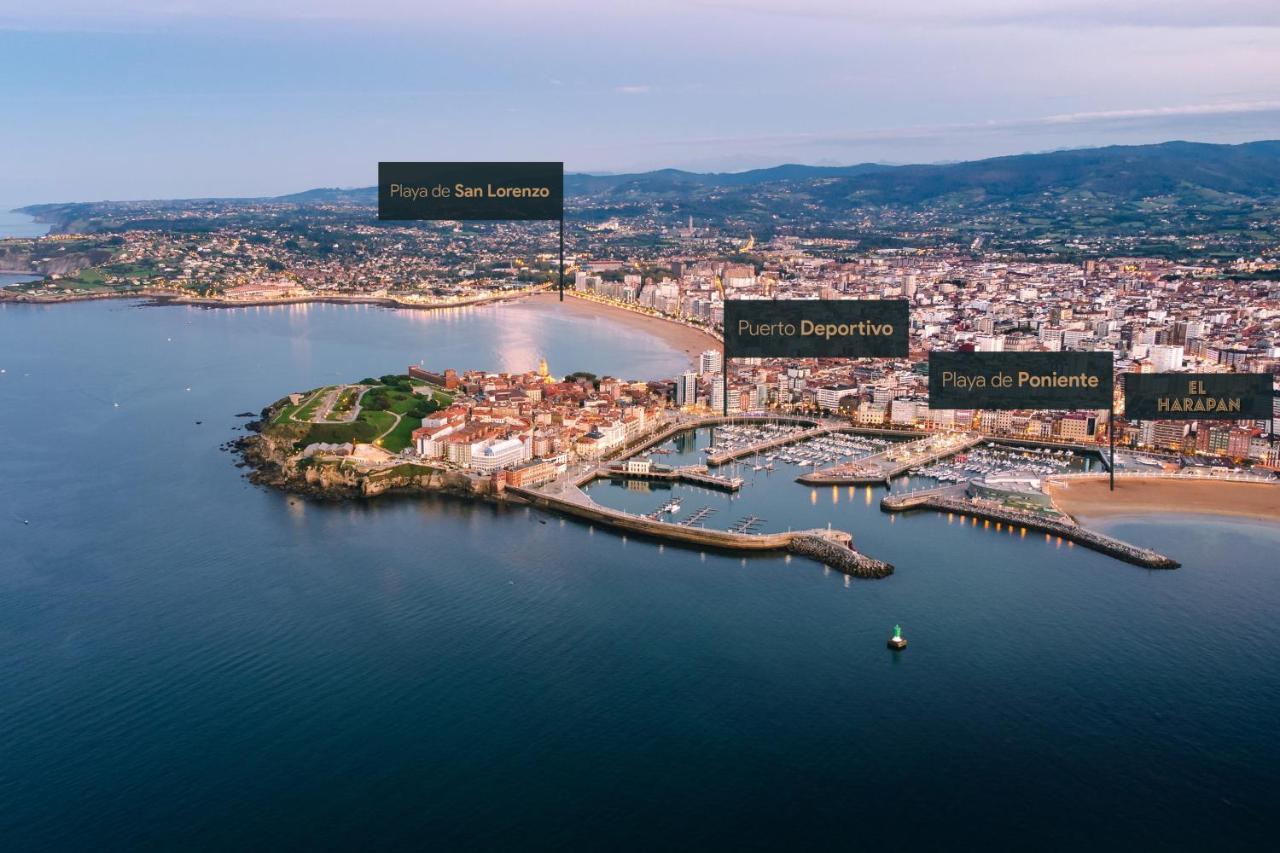 El Harapan - Sumergete En Una Selva A Pie De Playa - Grupo Querbes Appartement Gijón Buitenkant foto